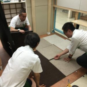 静床ライトの敷き方